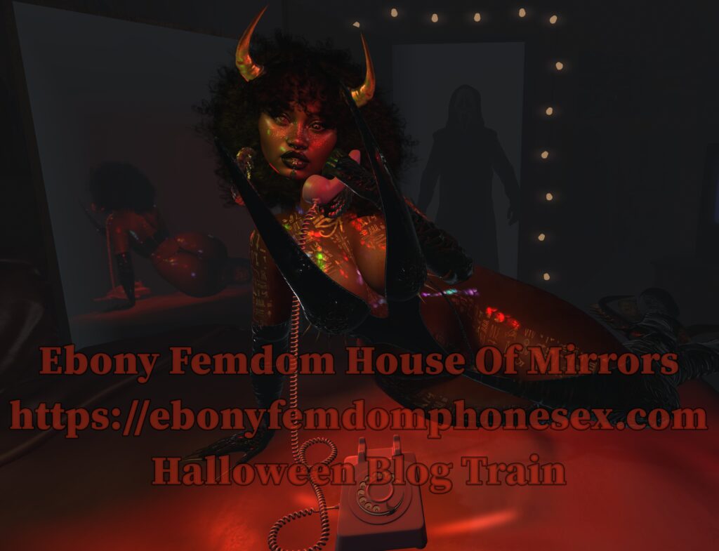 Ebony Femdom House Of Mirrors - 2026 Halloween Blog Train